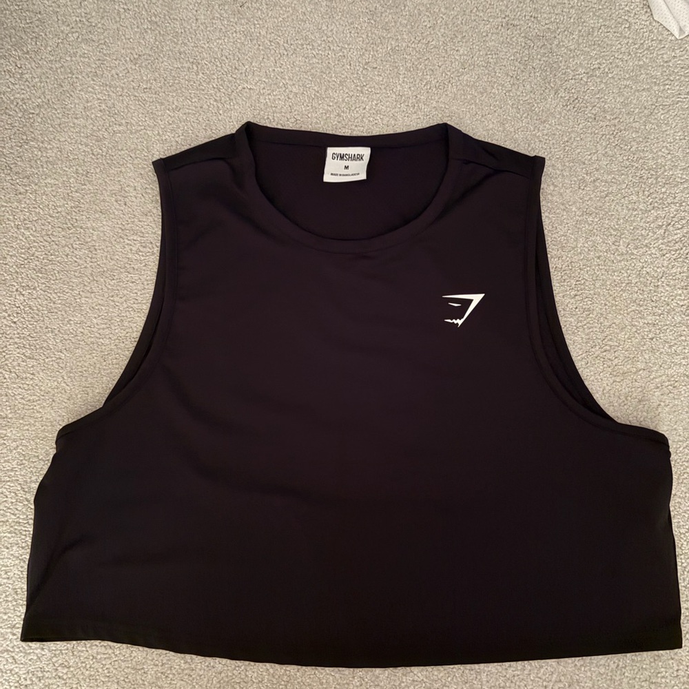 Gymshark Black Muscle Tee for Women